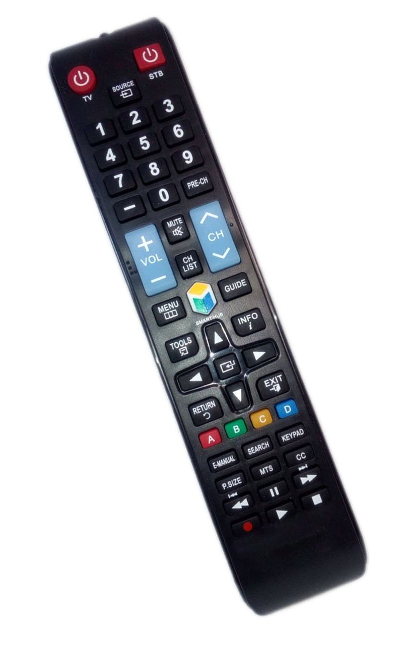 JustFine Replaced Remote Control Compatible for Samsung UN32H5203AFXZA UN32H5201 UN40H6203AFXZA UN50H6201AFXZA UN60H6203AFXZA Smart LED HD TV - Image 1